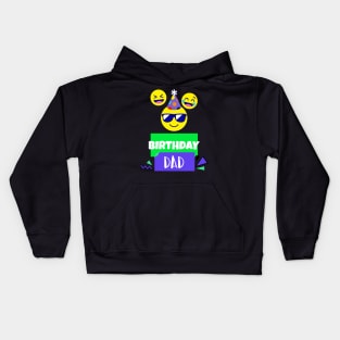 Birthday Dad Kids Hoodie